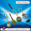 Bronze antigo personalizado 3d usb ferro barato keyring personalizado (lzy800077)